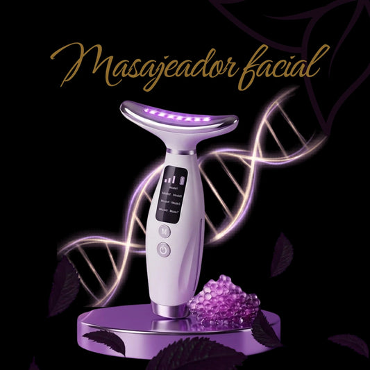 Masajeador Facial Luz Led
