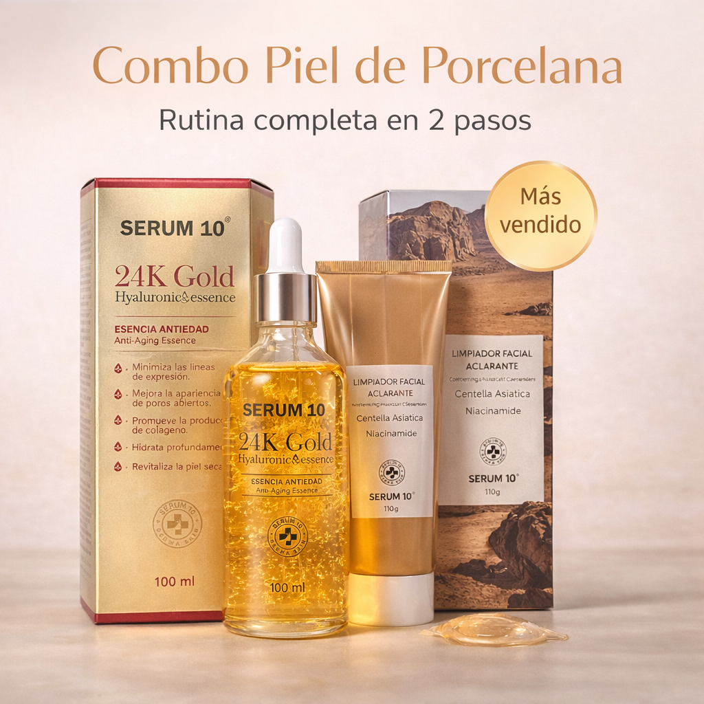 COMBO PIEL DE PORCELANA